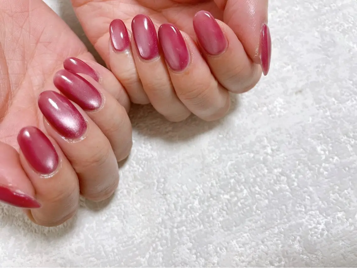 ネイル オーロラネイル フットネイル フレンチネイル ジェルネイル 韓国ネイル ハンドネイル kiki nail &brow二子玉川のネイルデザイン