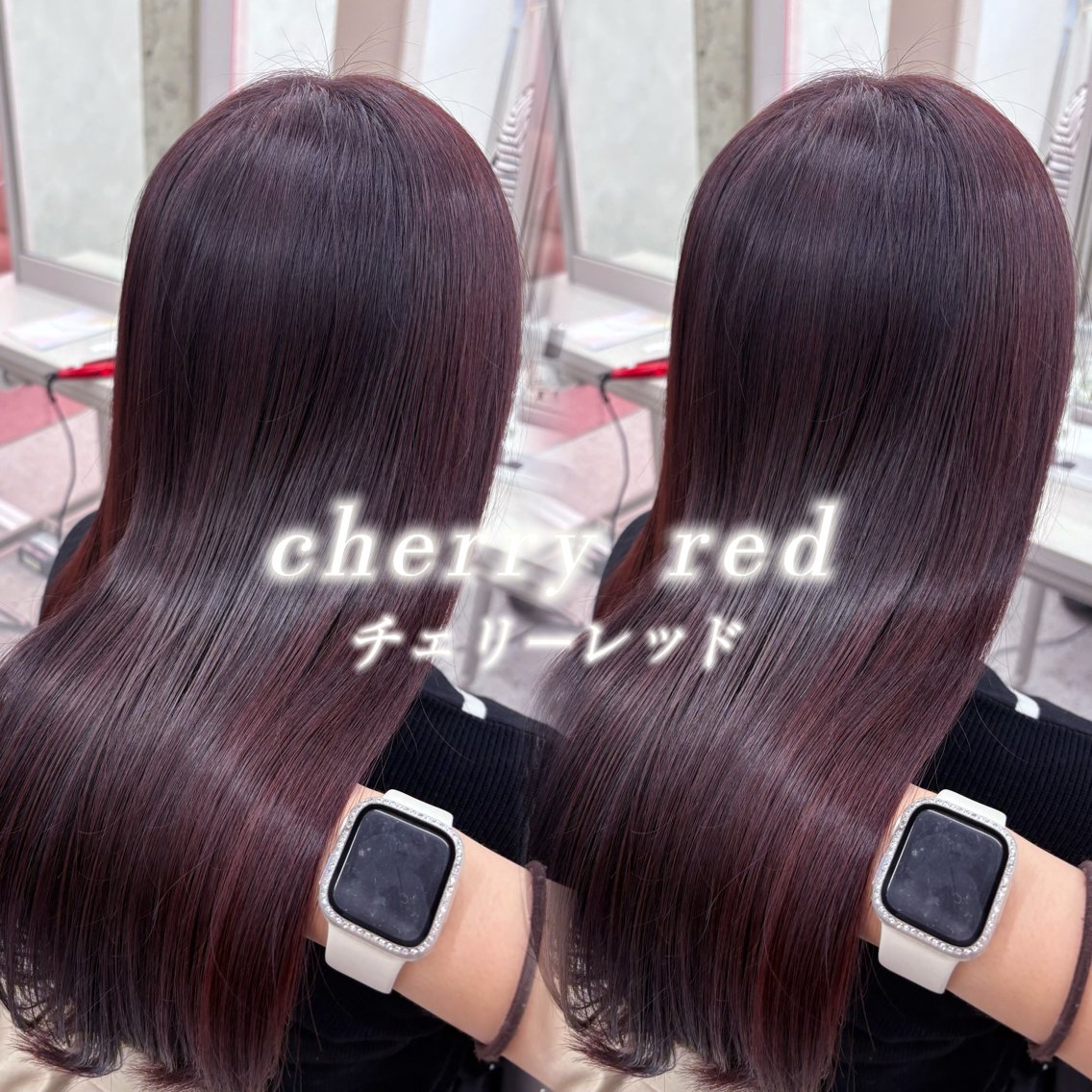 🎀【平日来店+口コミ必須♡】透けるような透明感カラー＋うる艶トリートメント🎀の写真
