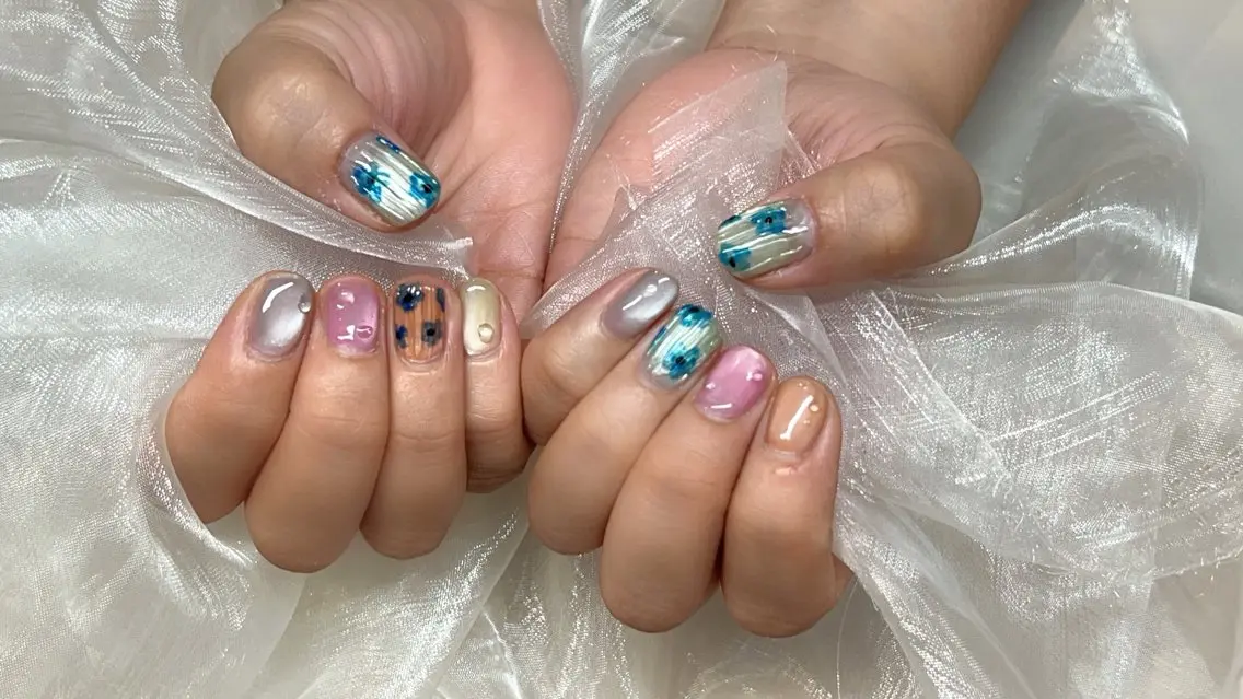 ネイル ハンドネイル rii .eye/nailのマツエク・マツパデザイン