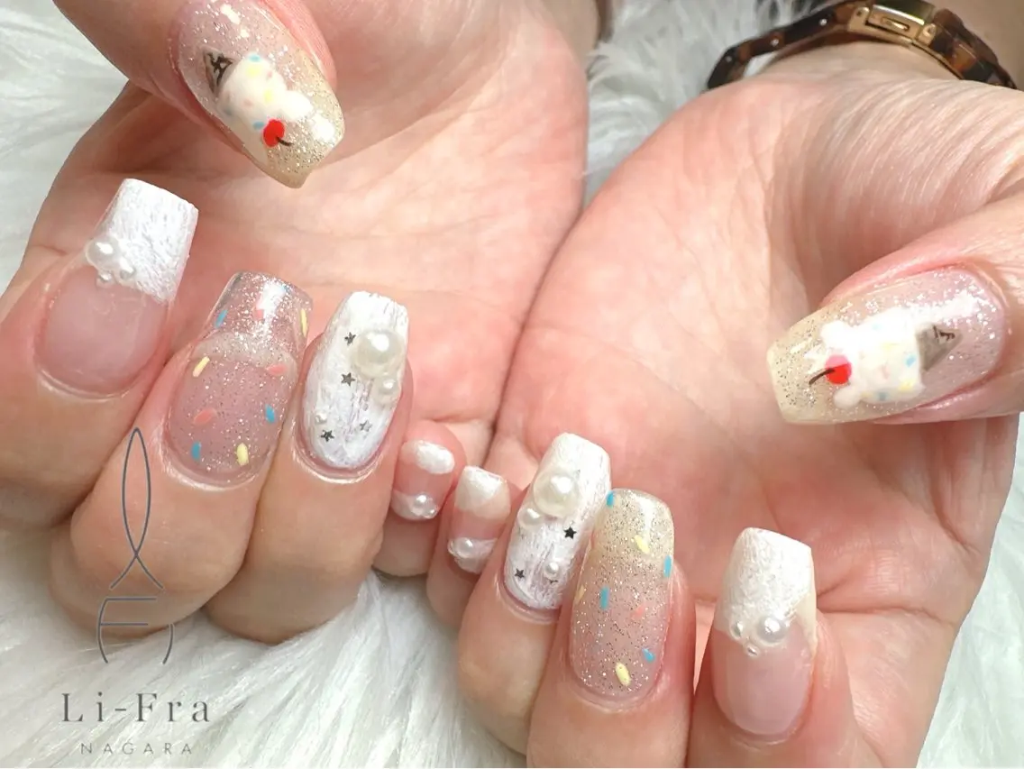 ネイル ハンドネイル li-fra RINAのネイルデザイン