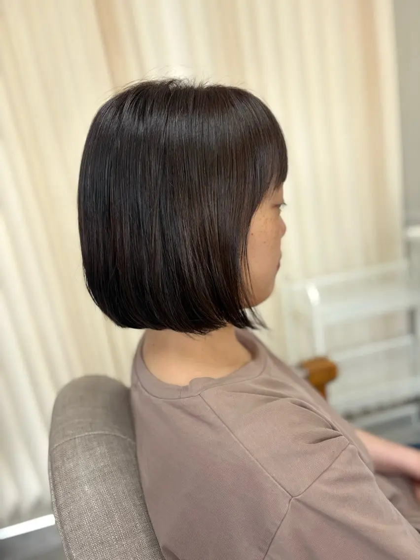 ショート ボブ HAIR SALON Re:stのヘアスタイル