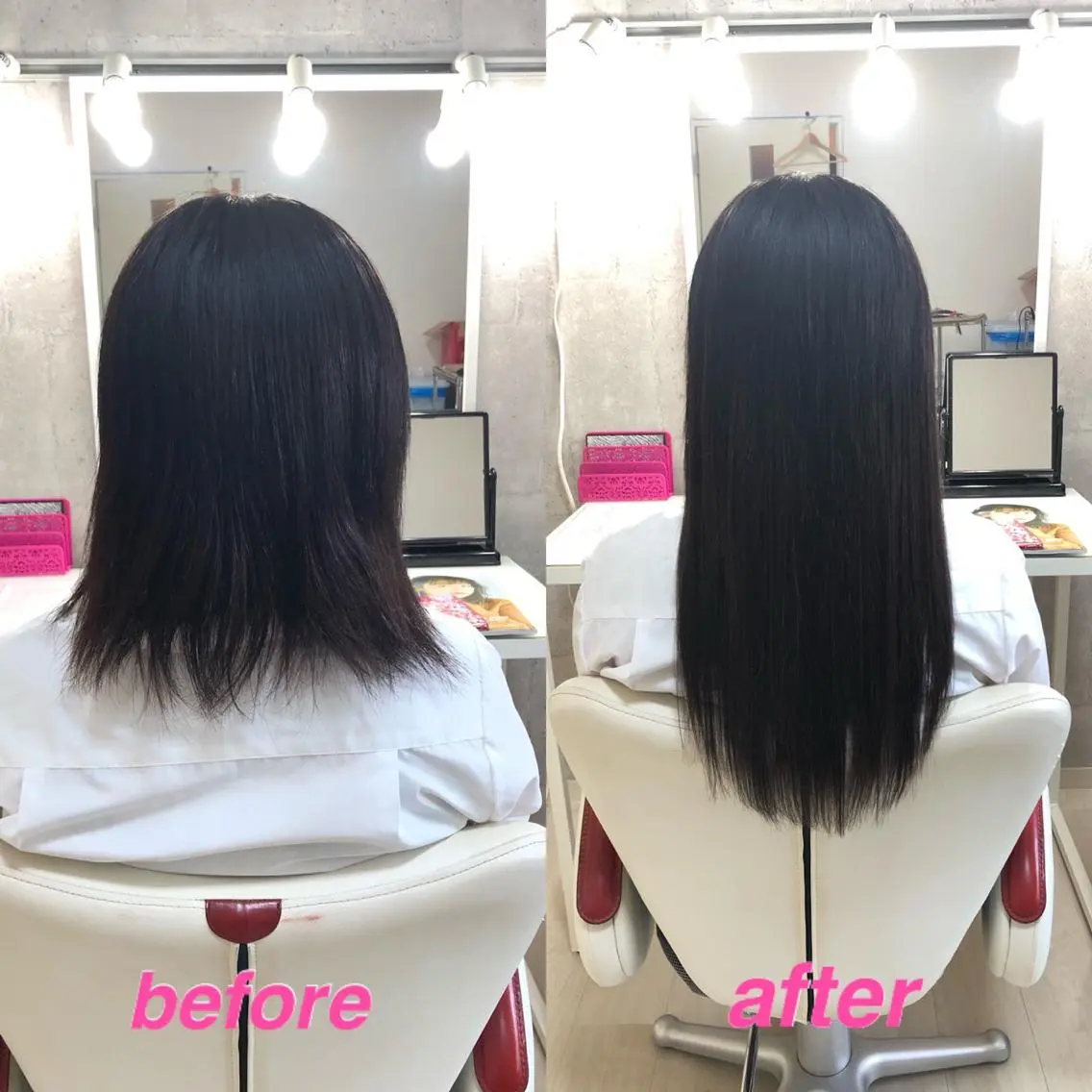 ロング エクステ 🌸ドレスアップ 心斎橋店🌸のヘアスタイル