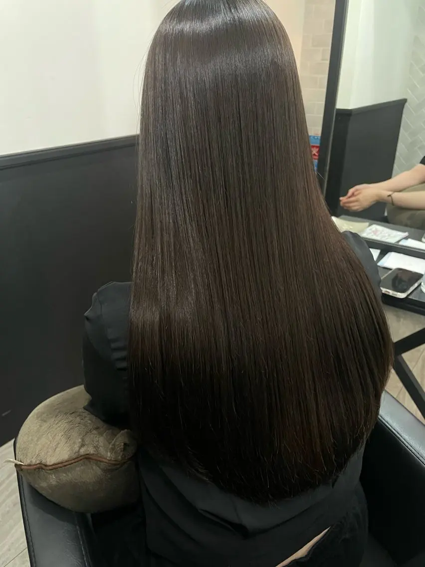 ロング 髪質改善【due hair】砂川 翔のヘアスタイル