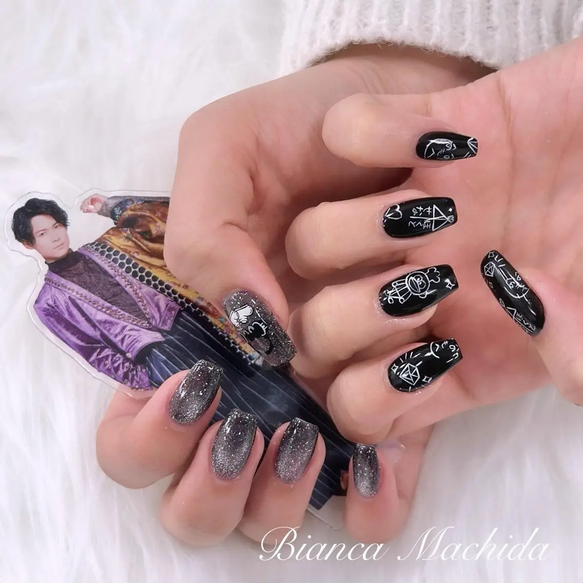 ネイル アートネイル ハンドネイル Bianca👼🏻 OIKAWAのネイルデザイン