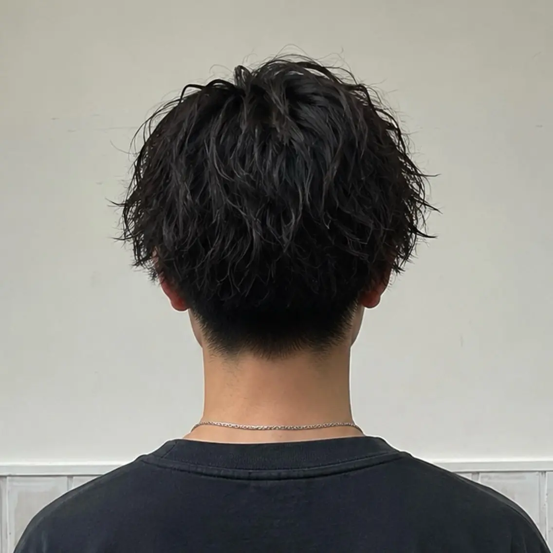 パーマ メンズ カット ヘッドスパ YUMEKA🩶/ 透明感カラー🥣のヘアスタイル