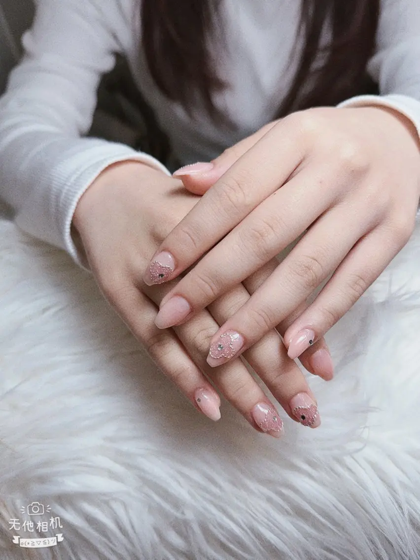 ネイル 長さ出し フレンチネイル グラデーション 韓国ネイル マグネットネイル ハンドネイル VB HEAVEN nailのネイルデザイン