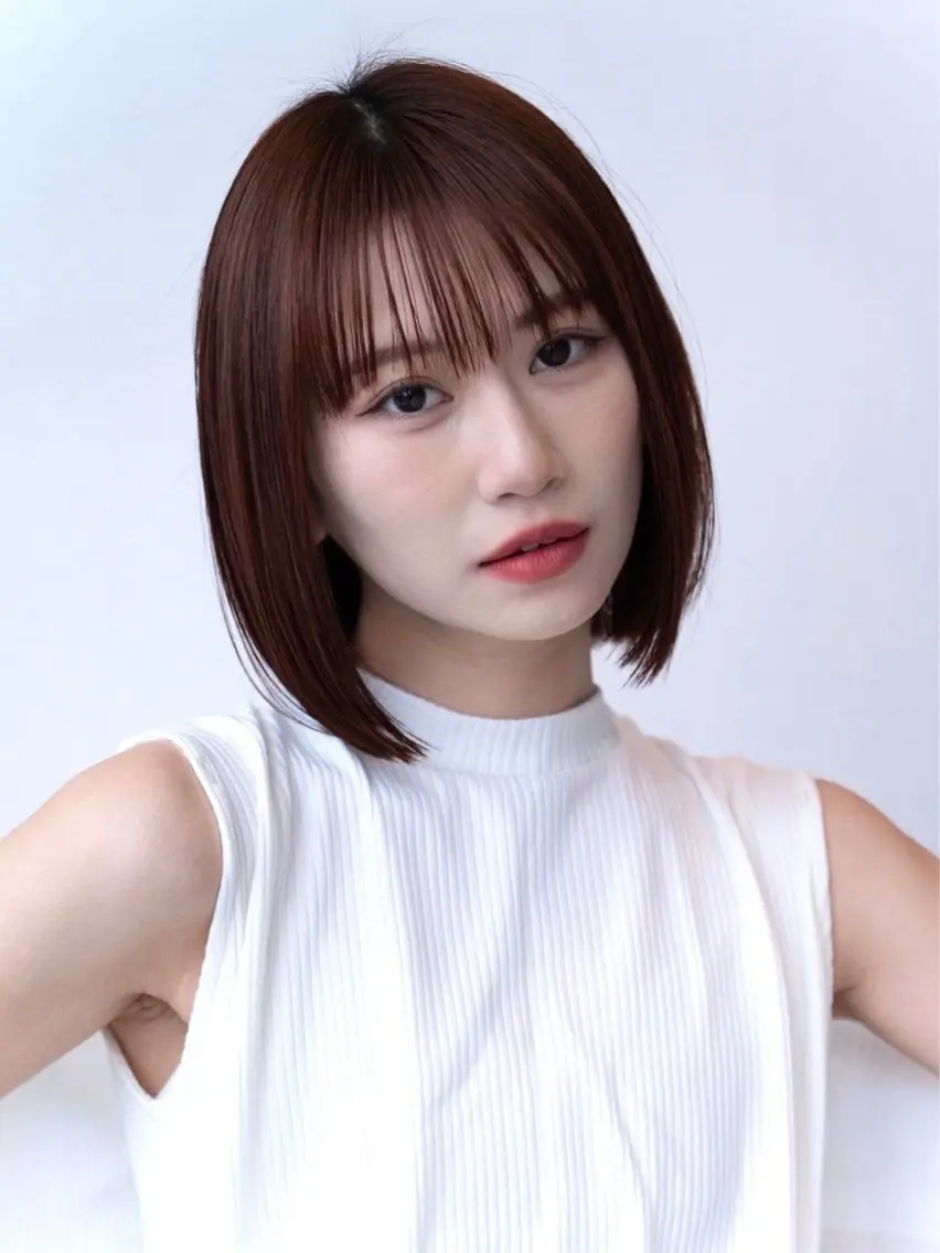 ミディアム カラー カット ヘアカラー トリートメント 【渋谷】ボブ・ レイヤーボブ特化✂︎のヘアスタイル