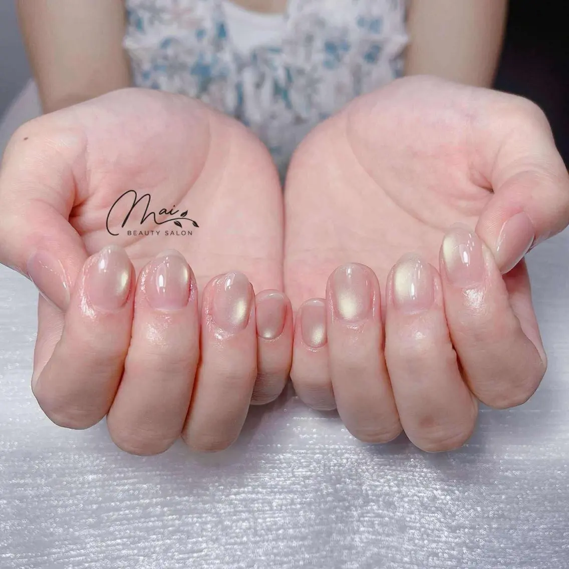 ネイル ジェルネイル パラジェル ワンホンネイル MaiBeauty HaNaのネイルデザイン