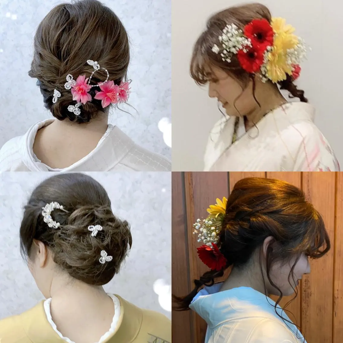 ヘアセットの写真