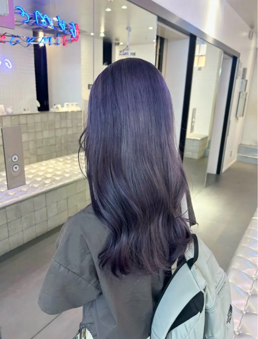 ミディアム カラー ヘアアレンジ ヘアカラー 🎀ブリーチ×艶髪 🎀 ♡さや♡のヘアスタイル