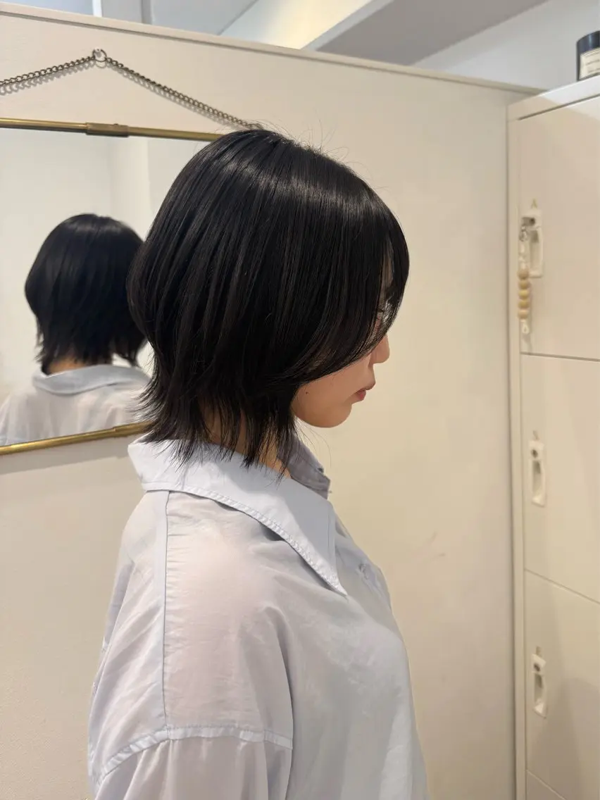 ショート ボブレイヤー ボブ くびれヘア レイヤーカット カット yutaka/レイヤ ーカット/髪質改善のヘアスタイル