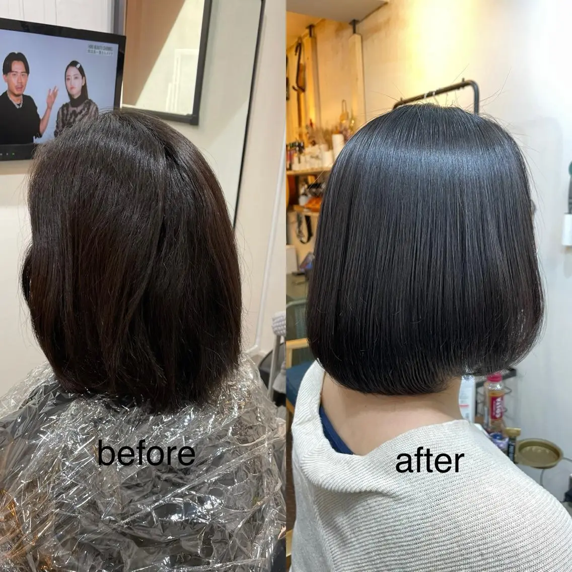 ショート カラー キッズ カット 縮毛矯正 トリートメント 水素トリートメント／ 髪質改善/ナカノメのヘアスタイル