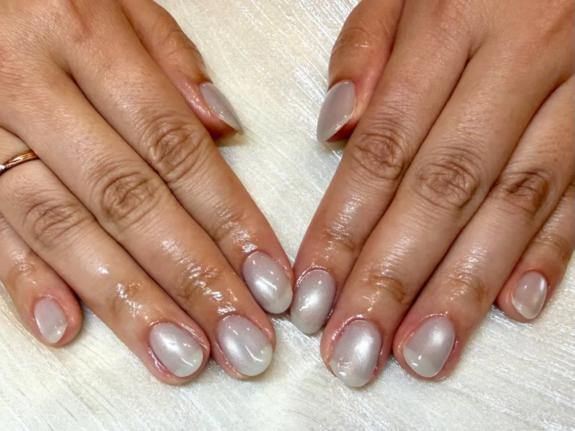 ネイル マグネットネイル 🤍大人シンプル🤍 船橋駅近 nailのネイルデザイン
