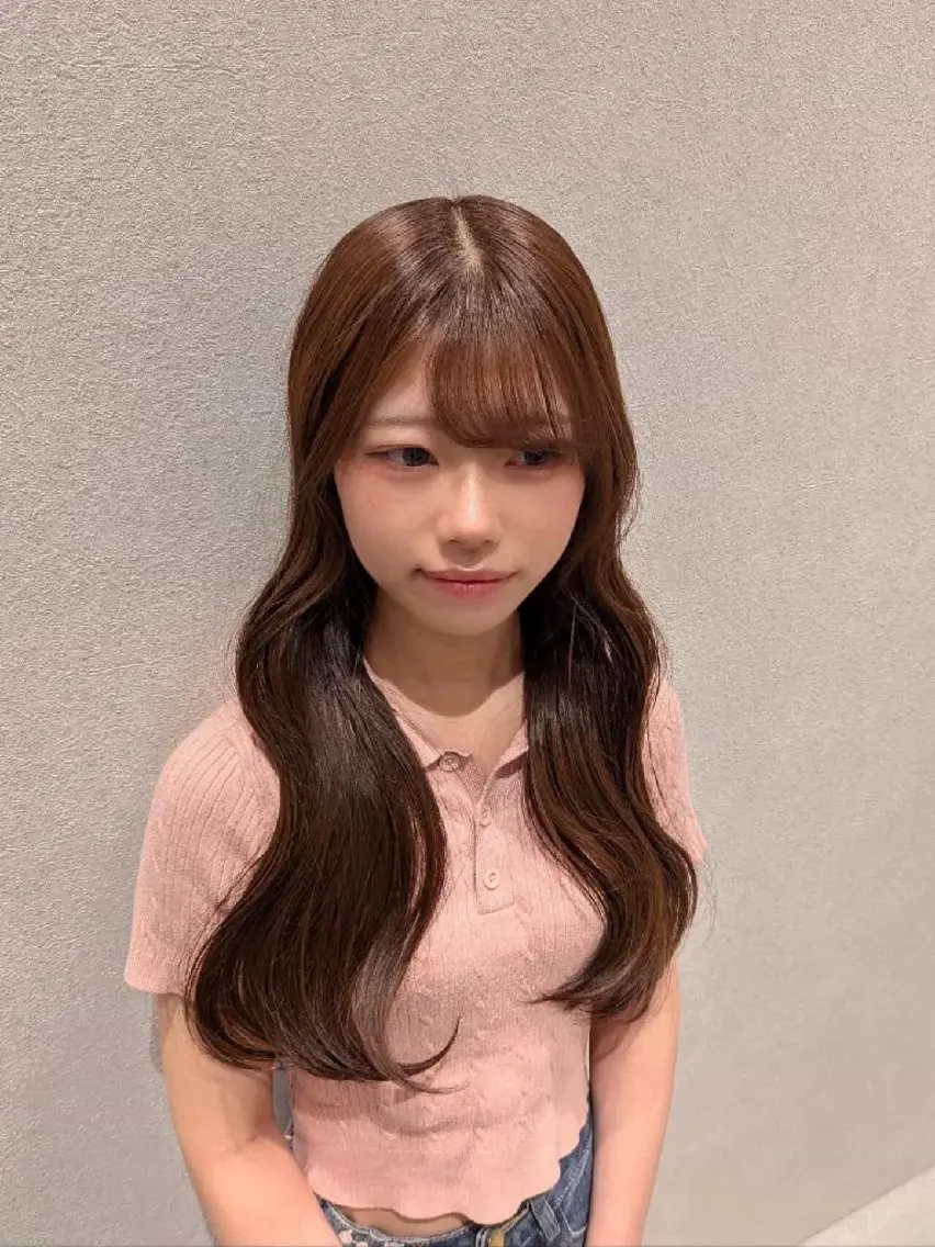 ロング カット ヘアカラー 古屋 美春のヘアスタイル