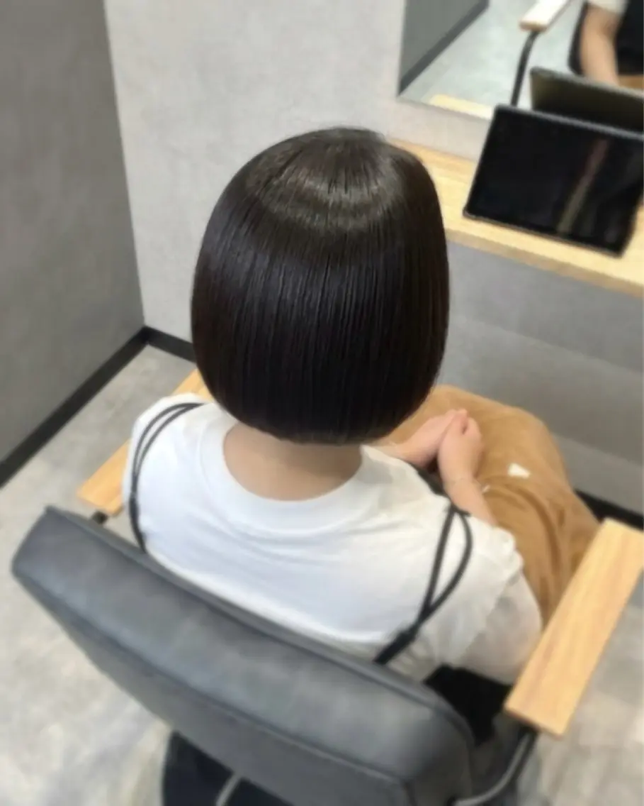 ミディアム ボブ 横山 ゆうやのヘアスタイル
