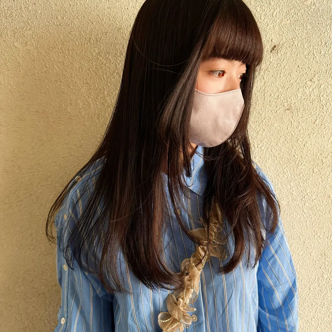 ロング 中川 竜誠のヘアスタイル