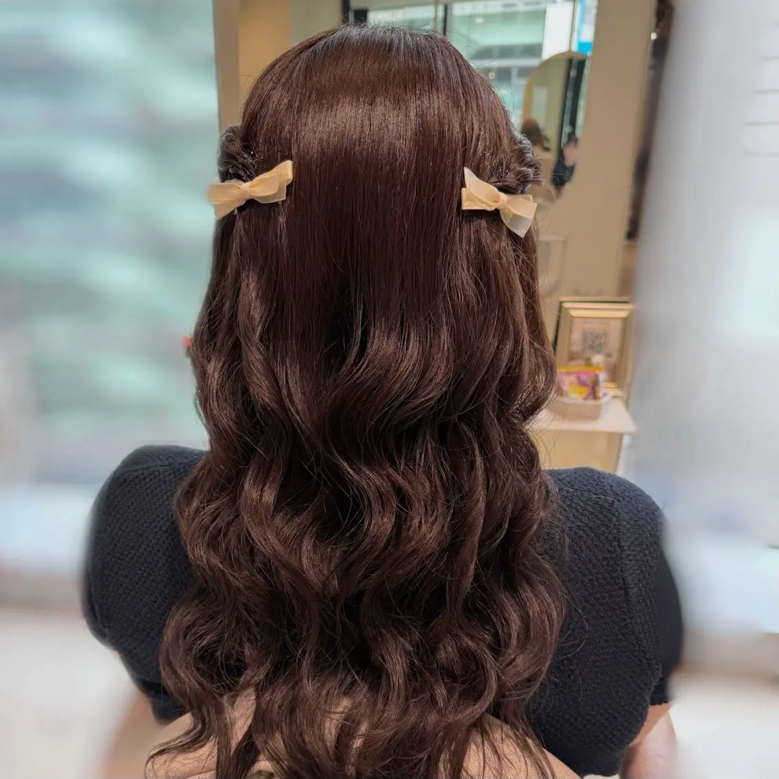 ロング ヘアセット wool TOKYO ありさのヘアスタイル