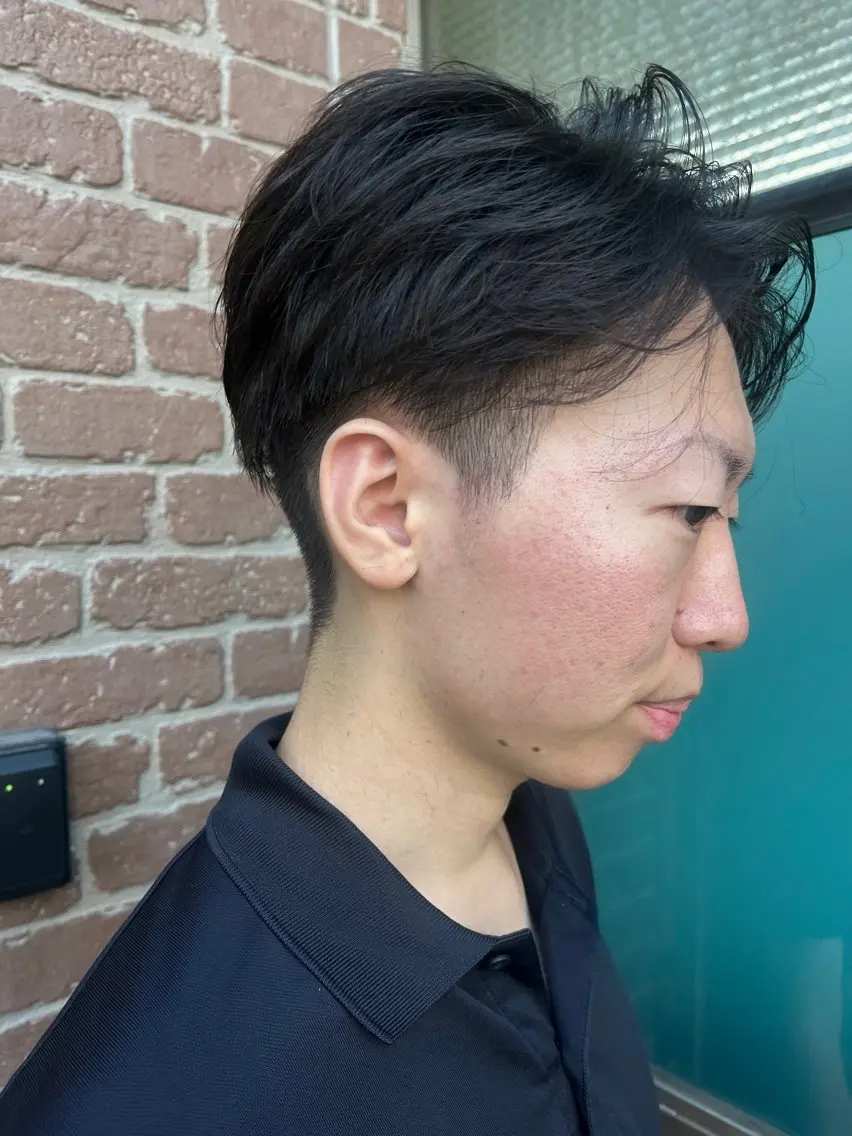 ショート パーマ 久木原 ゆりのヘアスタイル