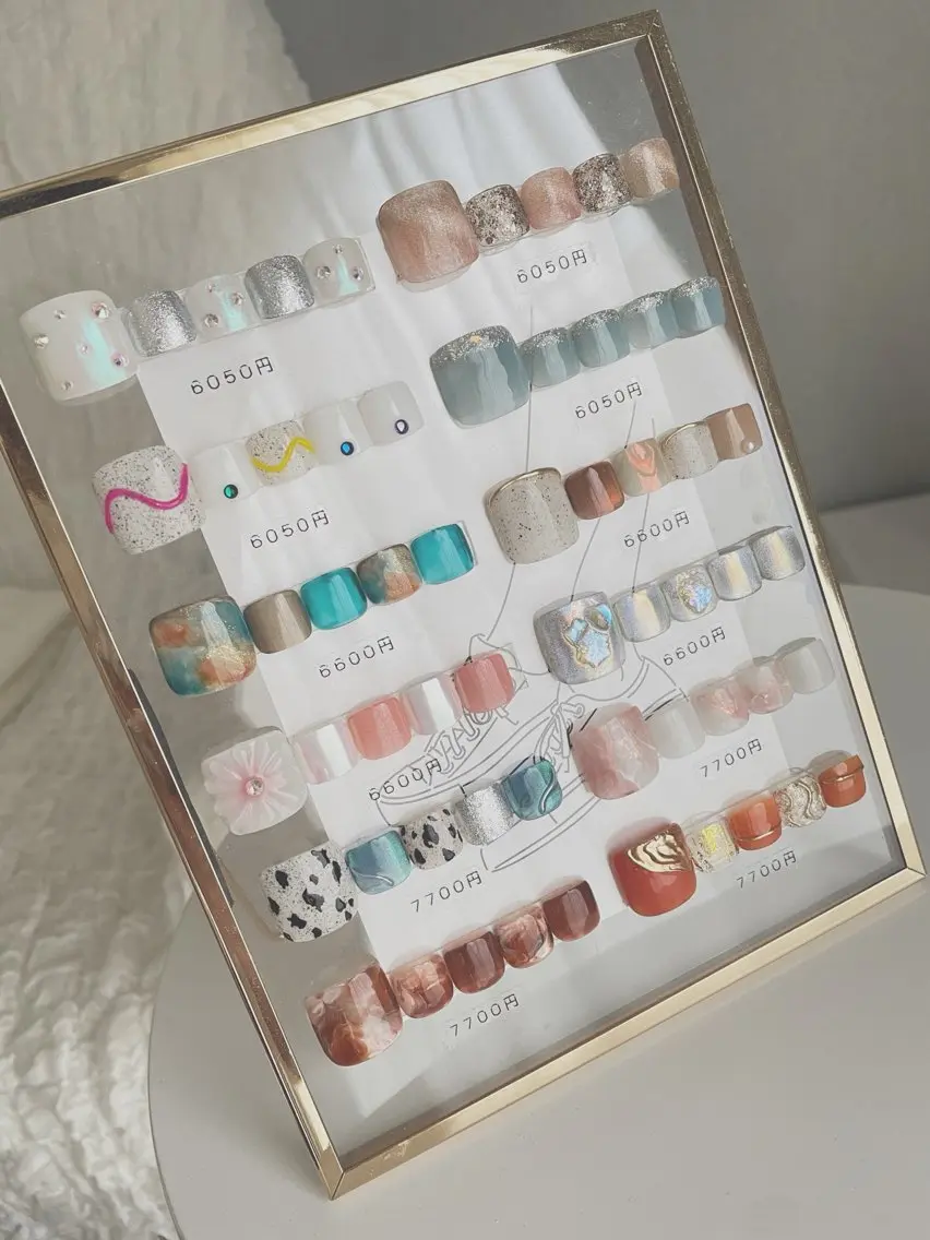 ネイル フットネイル フットネイル Mare nailのネイルデザイン