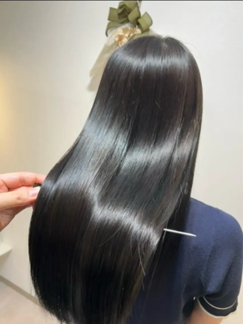ロング カット 縮毛矯正 トリートメント 🌕酸性縮毛矯正 高野竜🌕のヘアスタイル