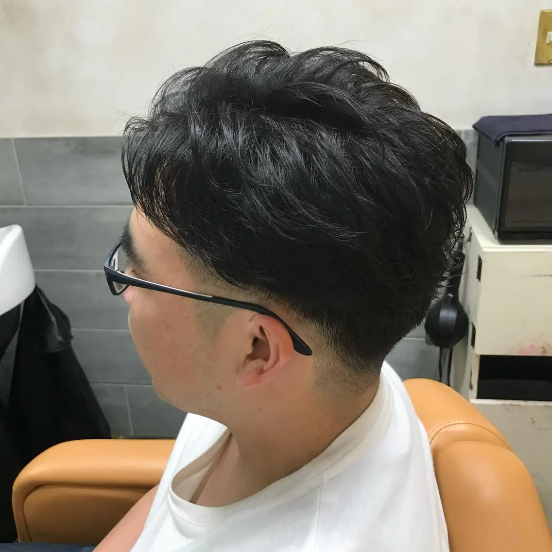 【2回目以降】デザインカット＋ナチュラルパーマ＋眉カット✨頭皮に優しい泡パーマ✨の写真