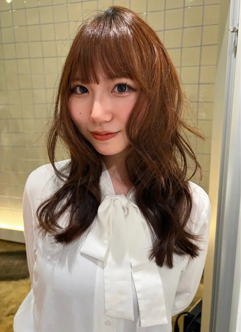 ロング 楓^・◦・🎀^ ブリーチモデル募集中のヘアスタイル