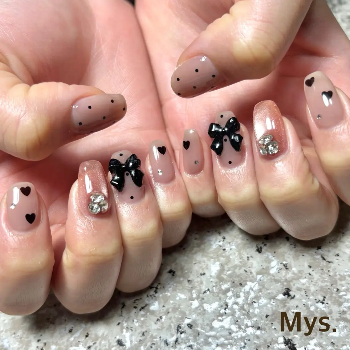 ネイル ハンドネイル Mys. 三上紗紀のネイルデザイン