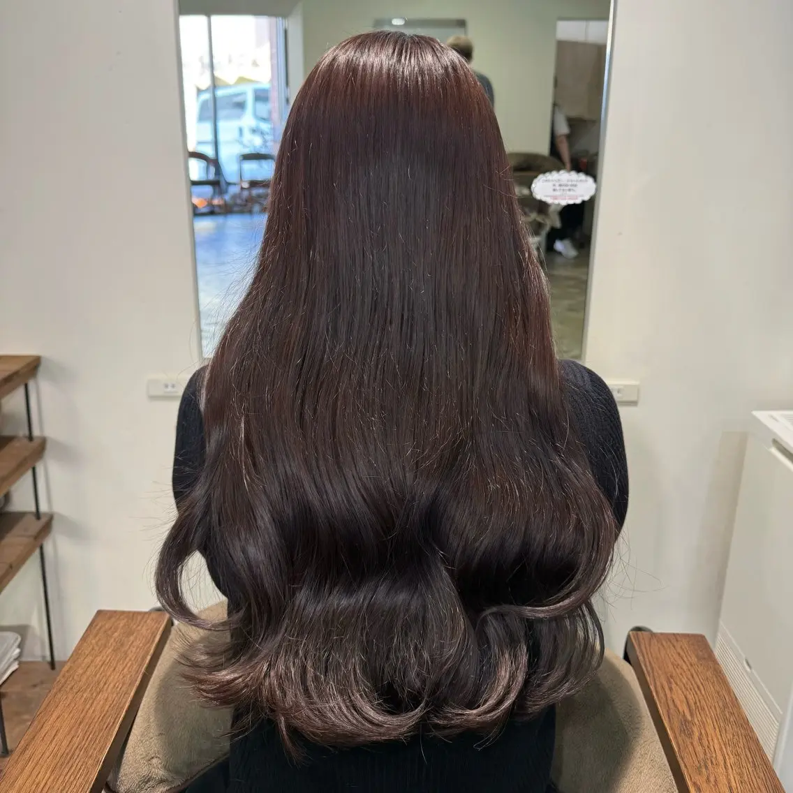 ロング カラー ブラウンカラー パープルカラー ヘアカラー 艶カラー/ボブ/ rukaのヘアスタイル