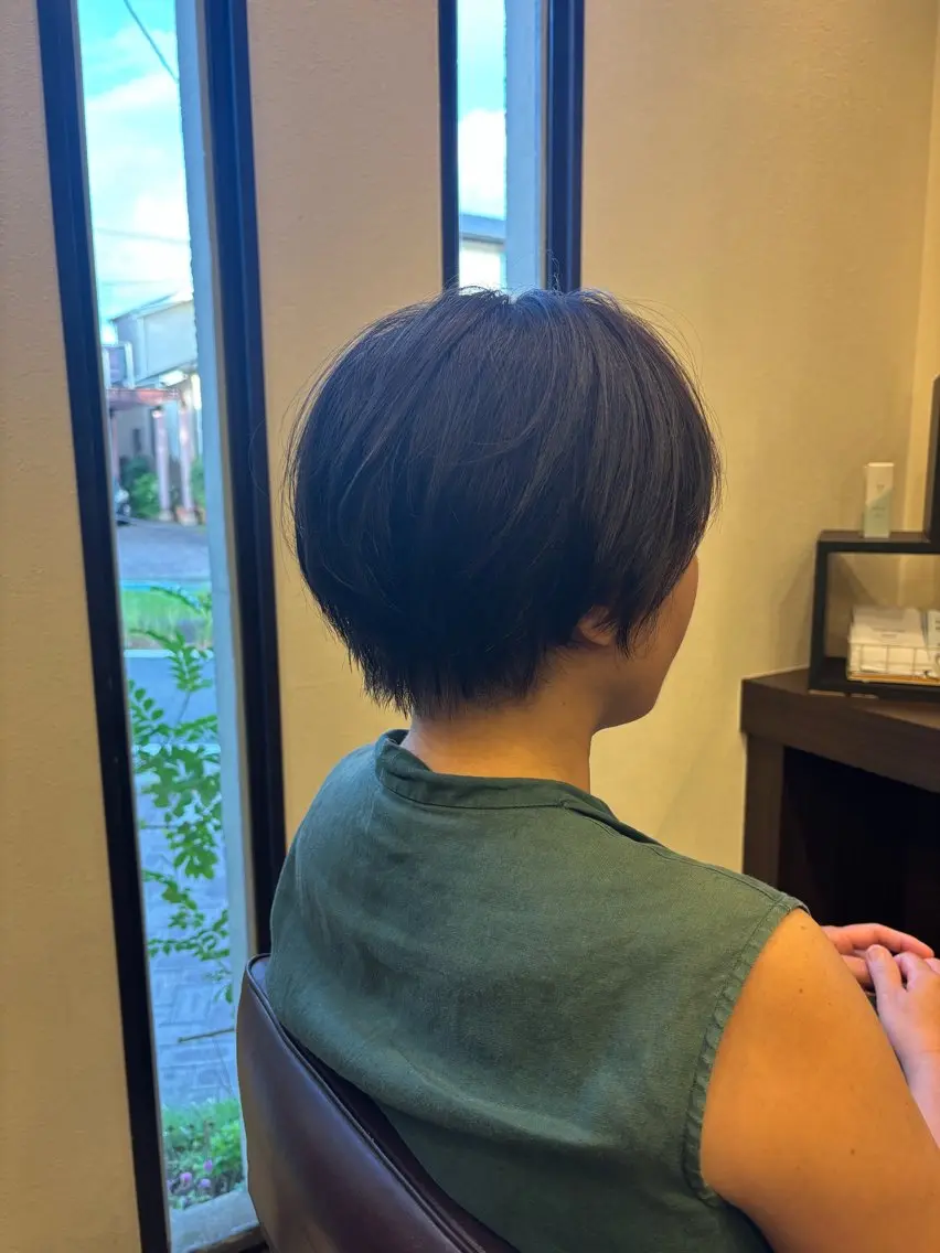 ショート ショートヘア カット ヘアカラー トリートメント 自然な矯正/ 小顔カット/森彪真のヘアスタイル