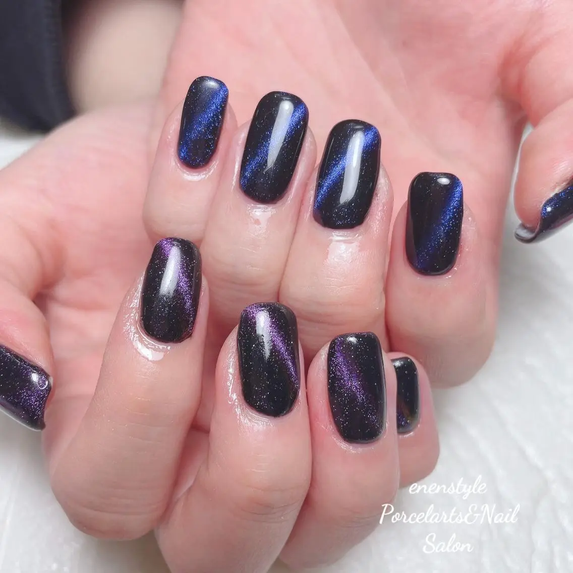 ミディアム ネイル 🐾enen style 🐾のネイルデザイン