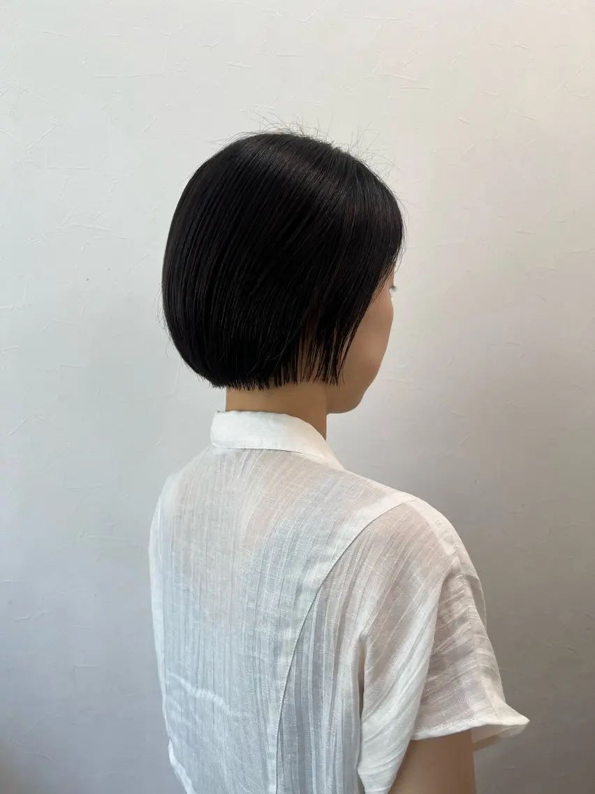 ショート 銀座マンツーマン♡ 艶髪/佐藤カコのヘアスタイル