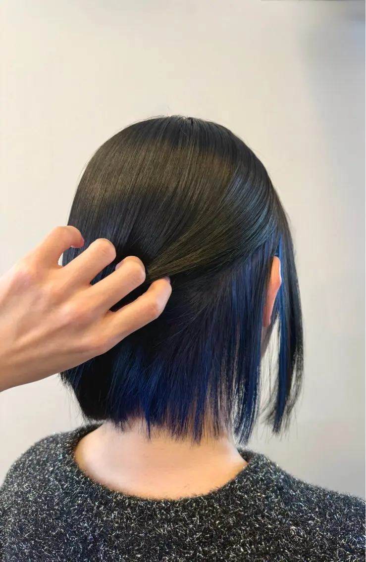 ショート カラー トリートメント SOU理美容所 ネネのヘアスタイル