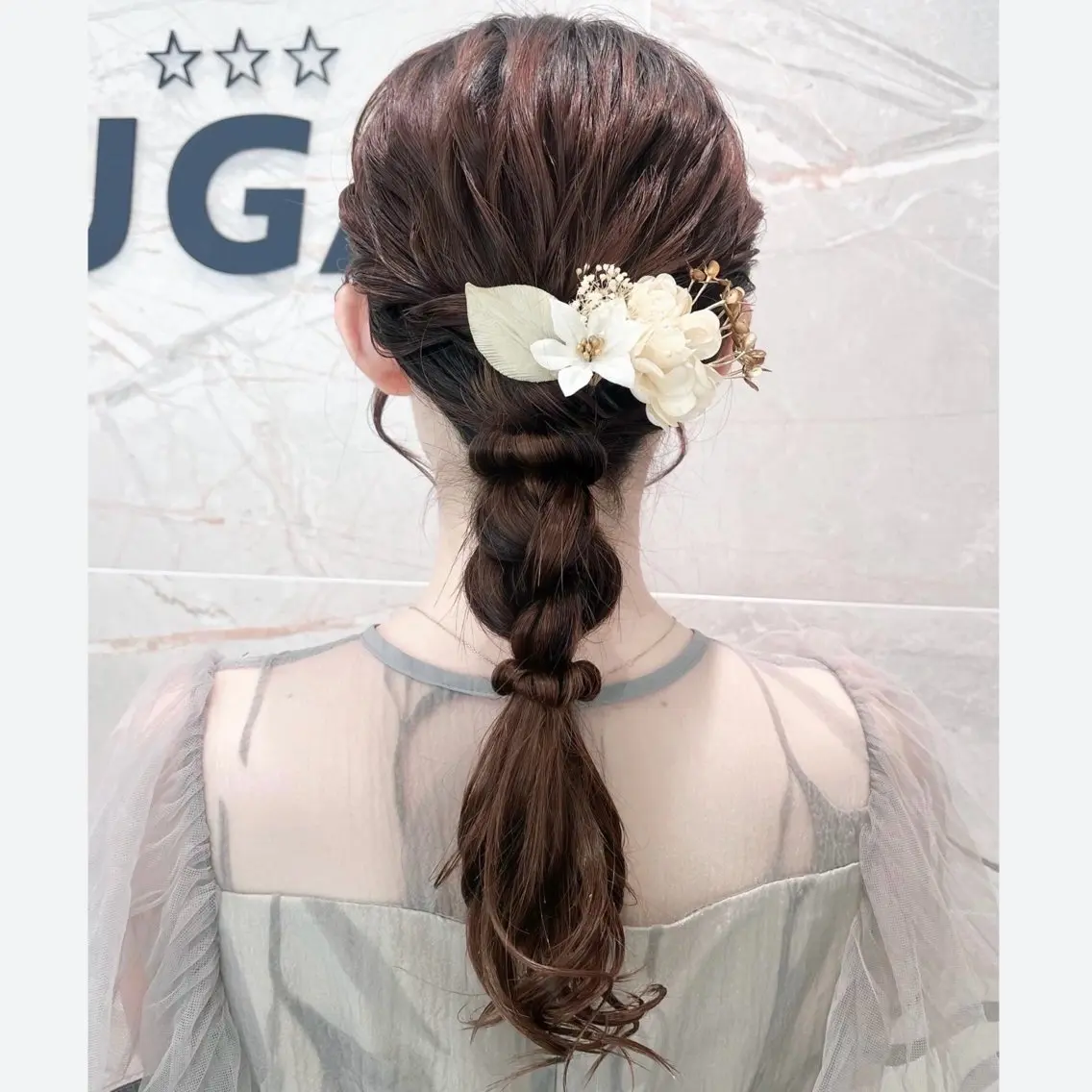 ヘアアレンジ ヘアセット Karen ｜仙台駅 ｜ SUGAR🪞の眉毛・アイブロウイメージ