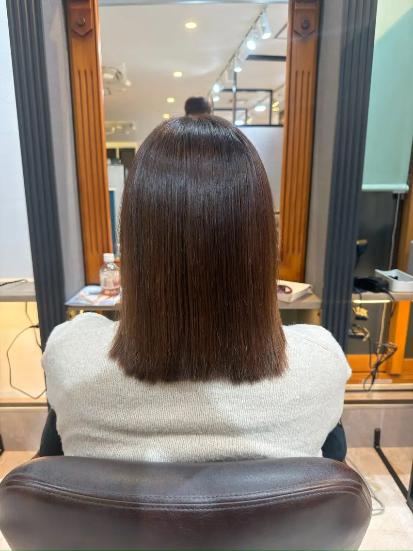 カラー ヘアカラー 🐻押上🍯 艶カラー/Tomoのヘアスタイル