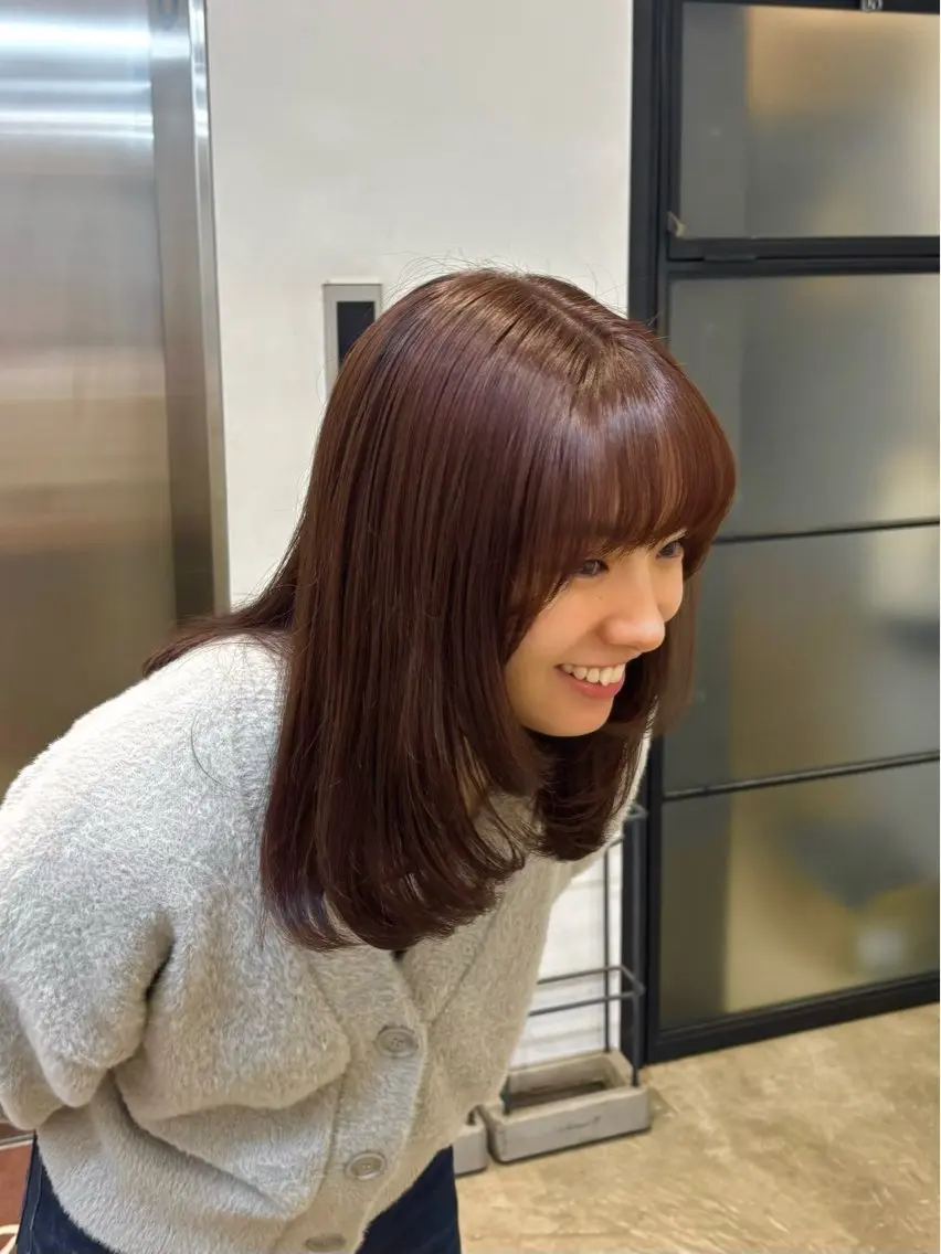 カラー ヘアカラー "似合わせ"お任せ ください♡なつみのヘアスタイル