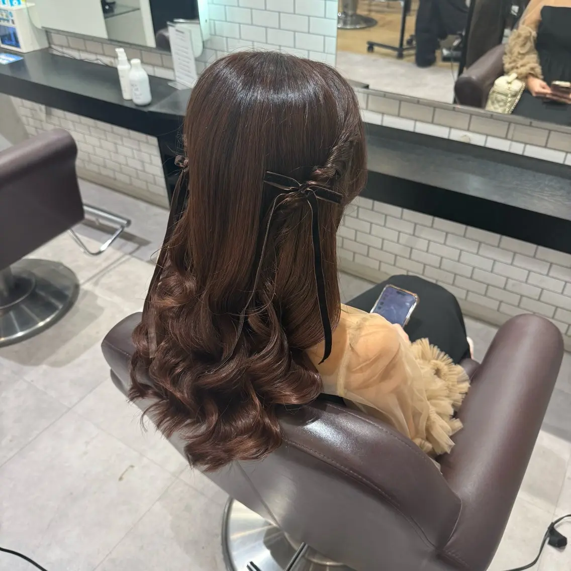ロング ヘアアレンジ 🎀ヘアアレンジ 🎀ななみのヘアスタイル
