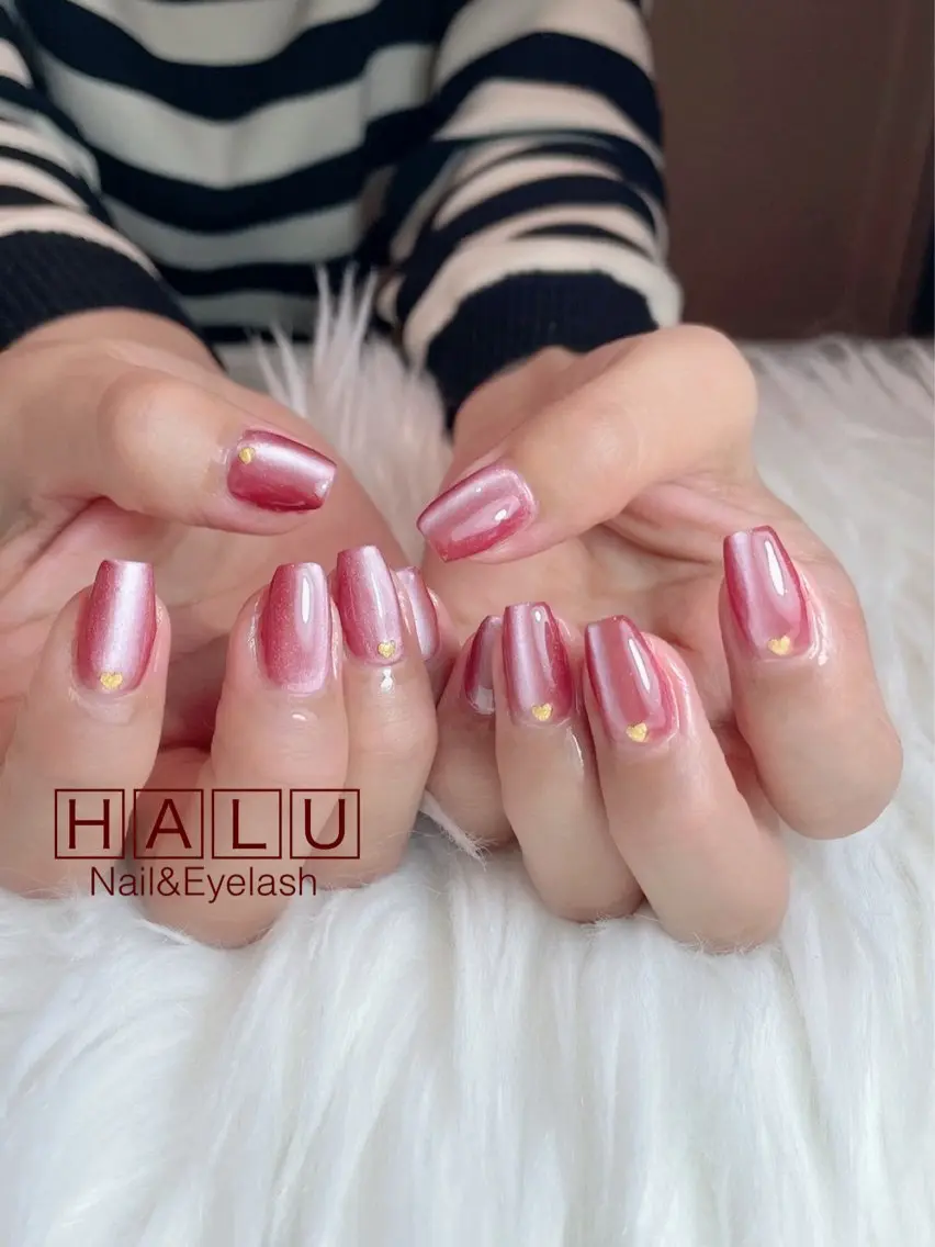ネイル ハート HALU ハルのネイルデザイン