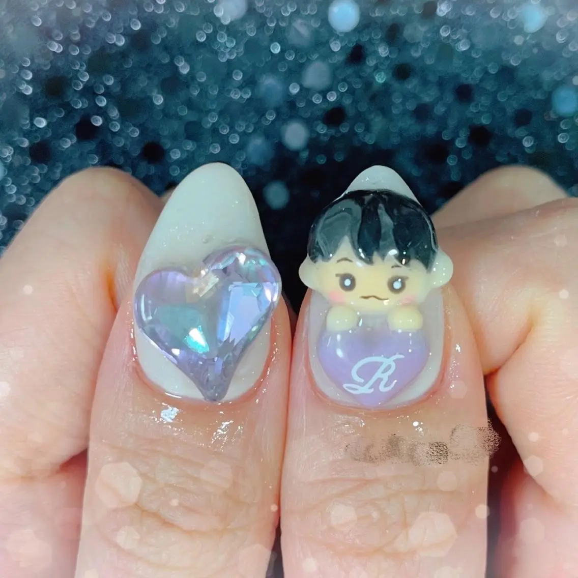 ネイル ハンドネイル ハンドケア MoON...❤︎ MeGuのネイルデザイン