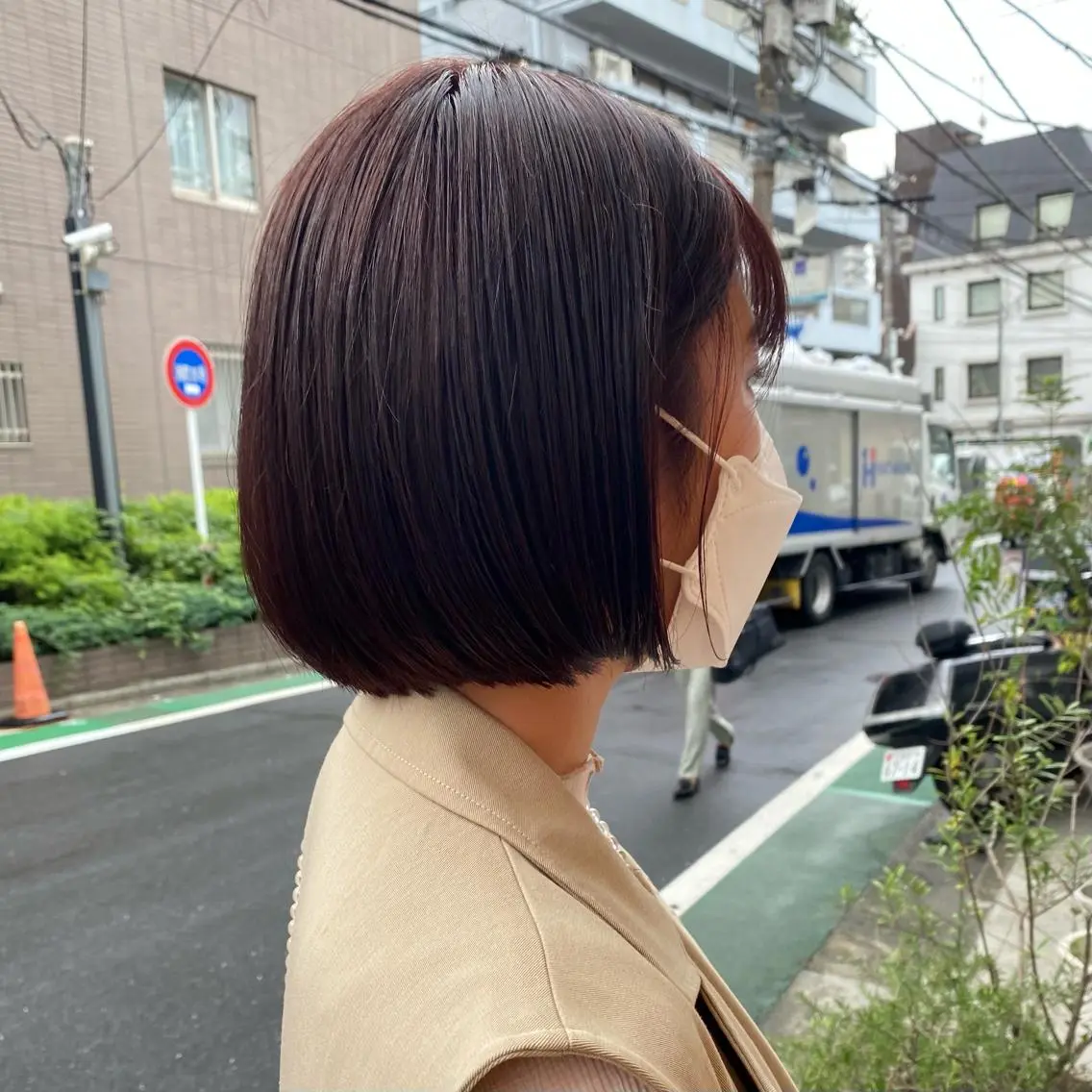 ショート カラー 🪭risa 暖色/レイヤー🪭のヘアスタイル