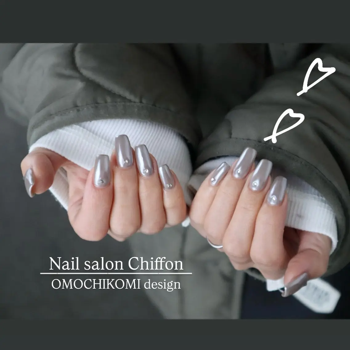 ネイル ハンドネイル ハンドケア Nail salon Chiffonのネイルデザイン