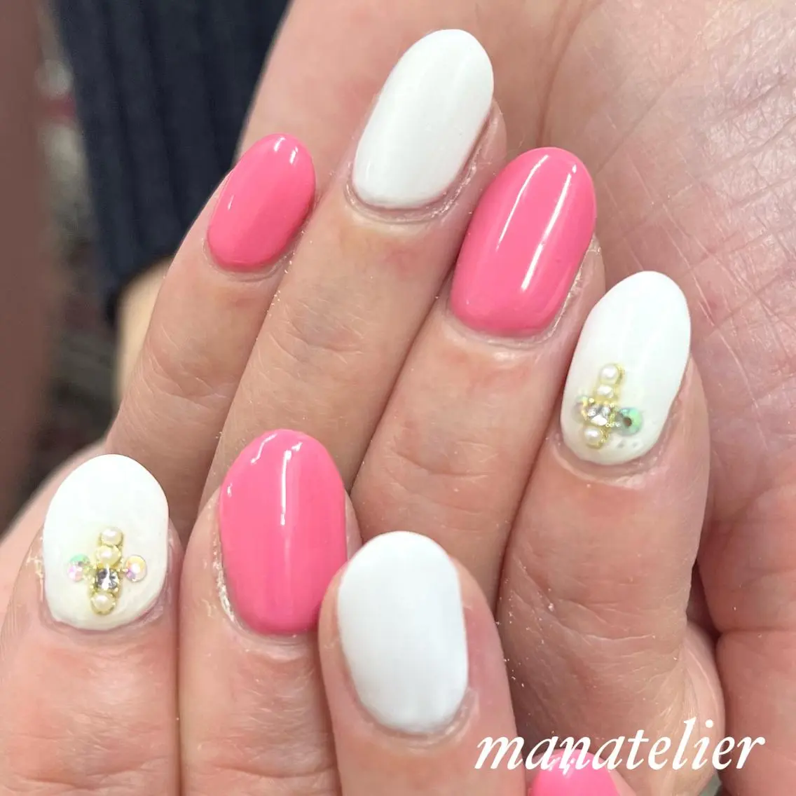 ネイル ワンカラーネイル ハンドネイル manatelier マナトリエのネイルデザイン