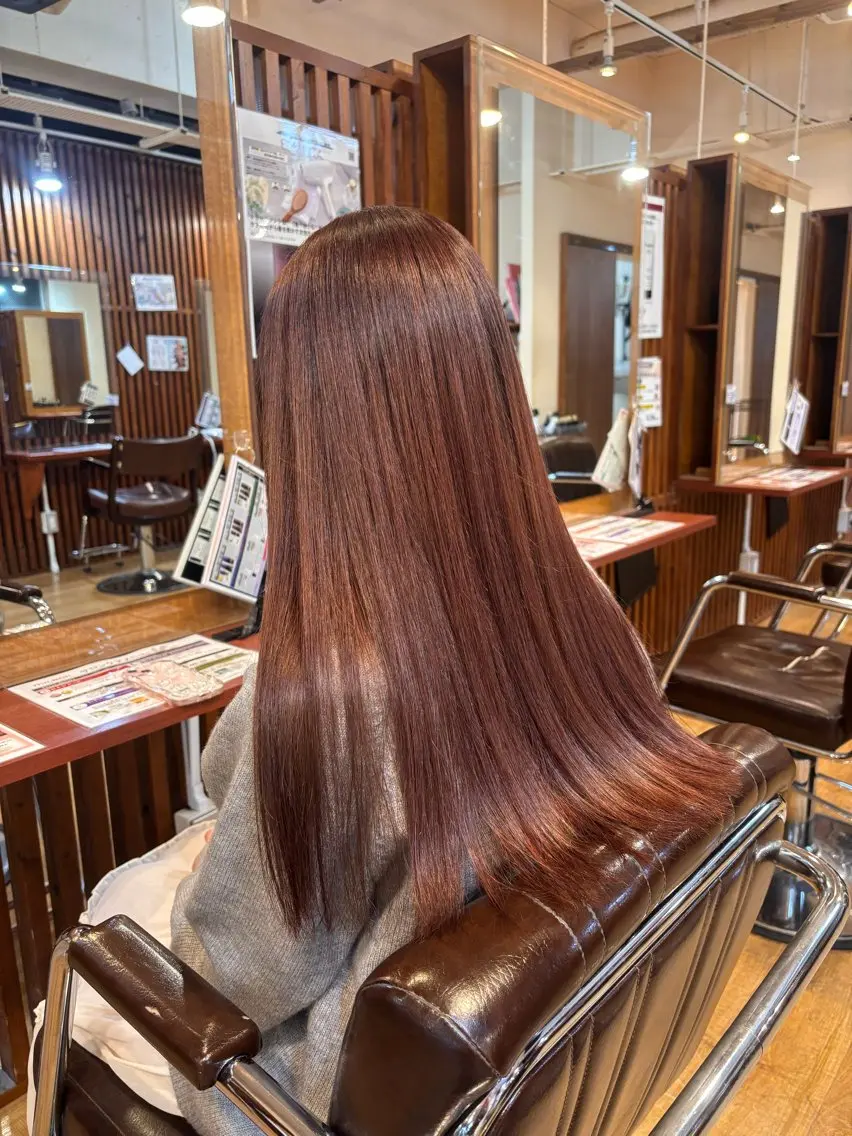 ロング 奈良夏菜/レイヤー /バレイヤージュのヘアスタイル