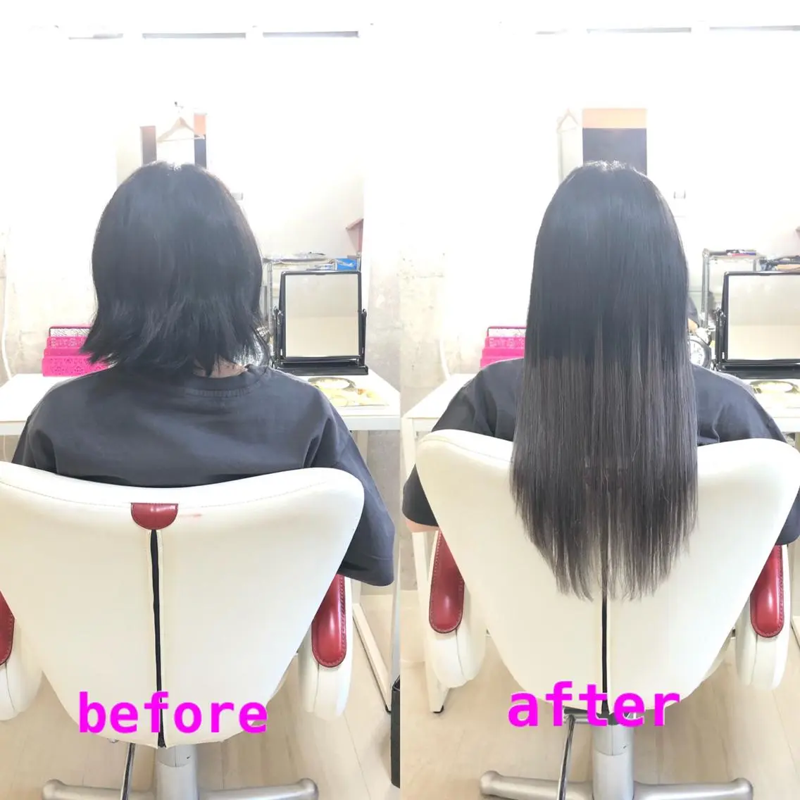 ロング エクステ 🌸ドレスアップ 心斎橋店🌸のヘアスタイル