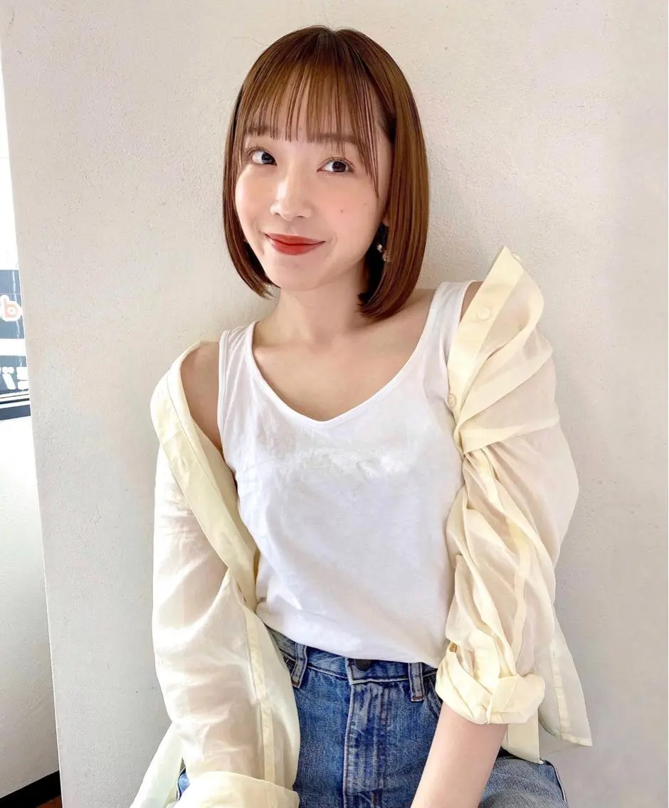 【平日&ご新規様限定✨】似合わせ顔周りカット＋艶カラー＋高保湿トリートメント🍀の写真