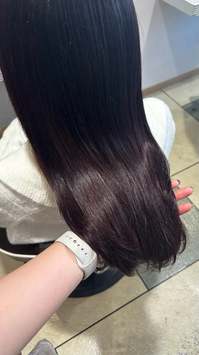 カラー 淡色┊︎ナチュラル 🧁奈那美🧁*.゜のヘアスタイル