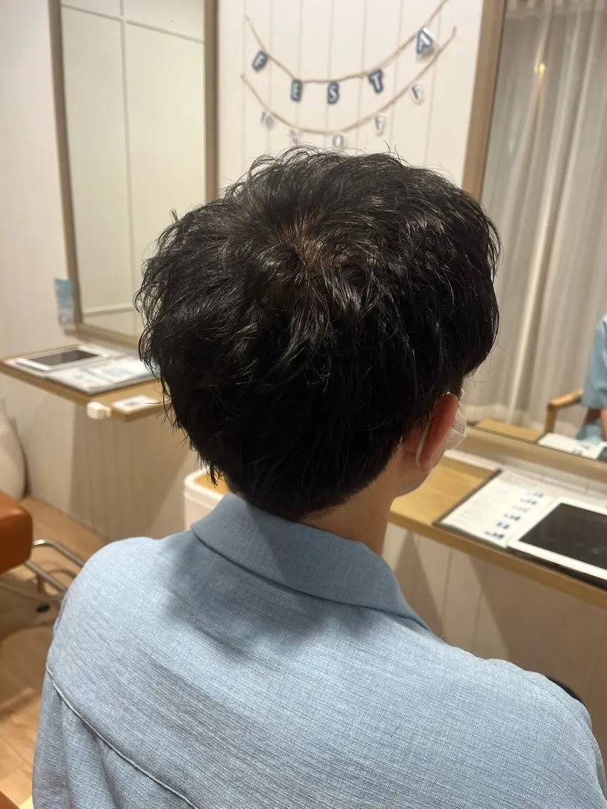 ショート メンズ カット 金山/カットモデル 募集中/村井七海のヘアスタイル