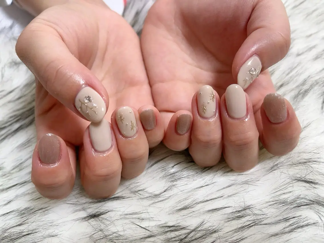 ネイル ジェルネイル 韓国ネイル メンズネイル パラジェル ブライダルネイル kiki nail たまプラーザのネイルデザイン