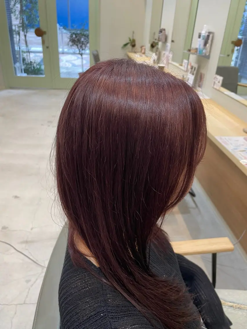 カラー ラベンダーカラー ラベンダーピンク ピンクカラー ヘアカラー トリートメント 望月彩斗 /髪質改善のヘアスタイル