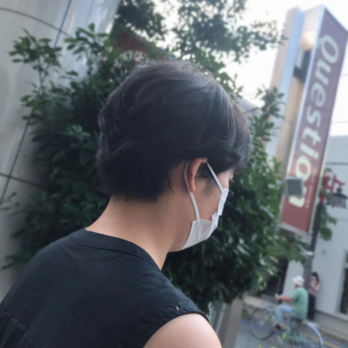 ショート カラー カット トリートメント 山崎 絵莉香のヘアスタイル