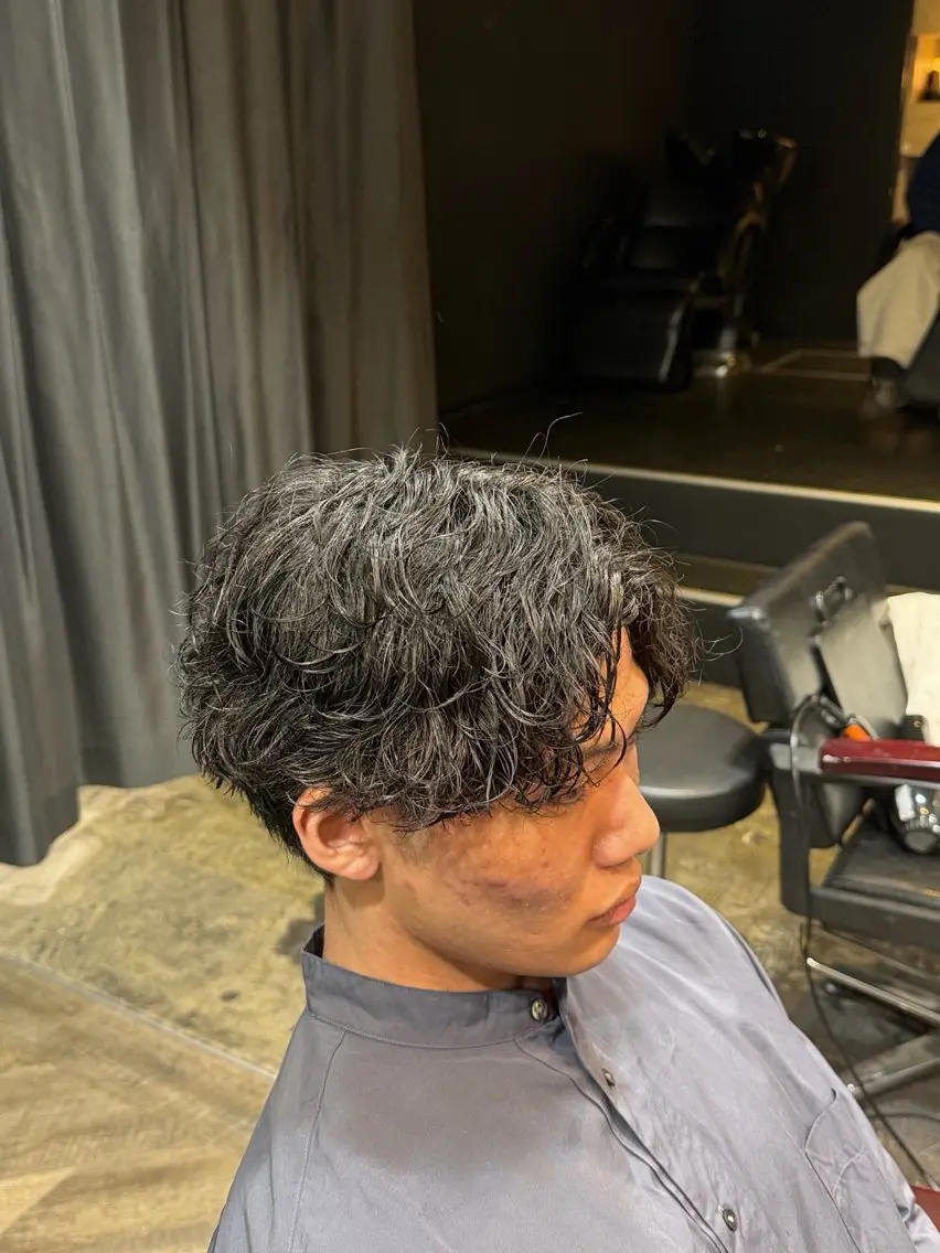 パーマ カットモデル募集中／ 米田　奈月のヘアスタイル